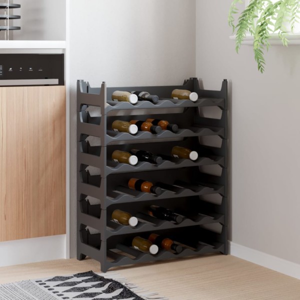 Wine rack for 36 bottles, PP, stackable