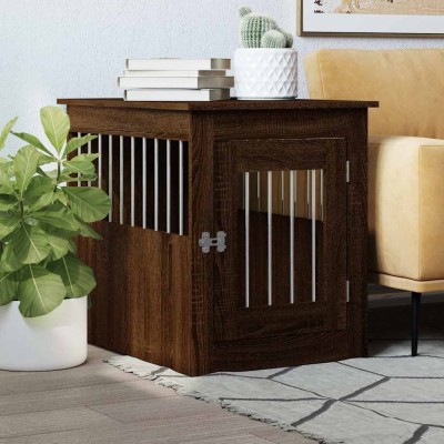 Cage for dogs, brown oak,...