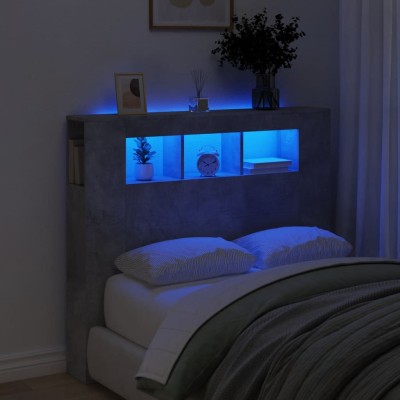 LED headboard, concrete,...