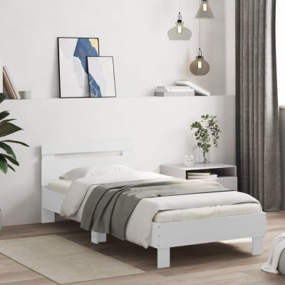 Bed frame with headboard,...