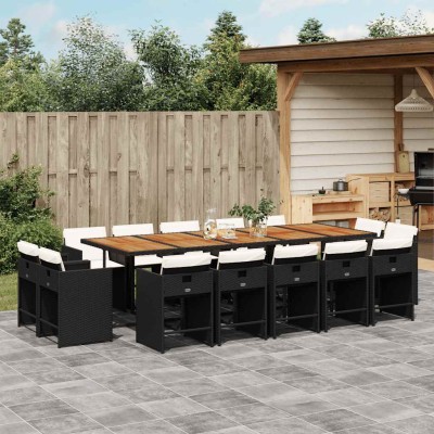 Garden set with cushions,...
