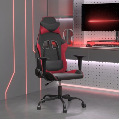 Massage gaming chair, black...