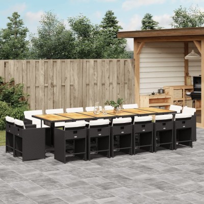 Garden set with cushions,...