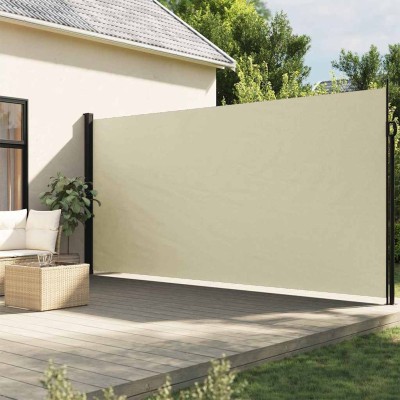 Retractable side awning,...