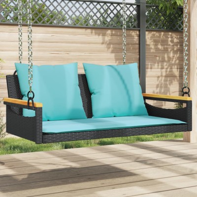 Swing-bench with pillows,...