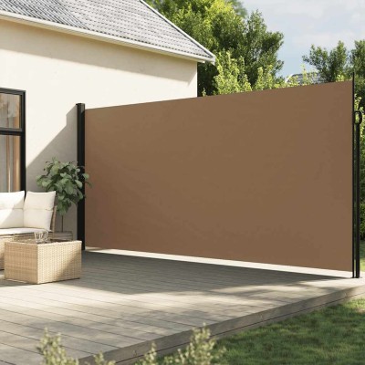 Retractable side awning,...