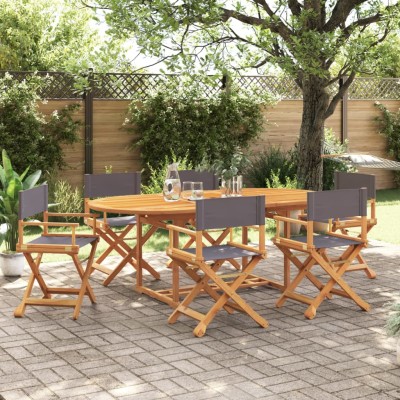 Folding garden chairs, 6...