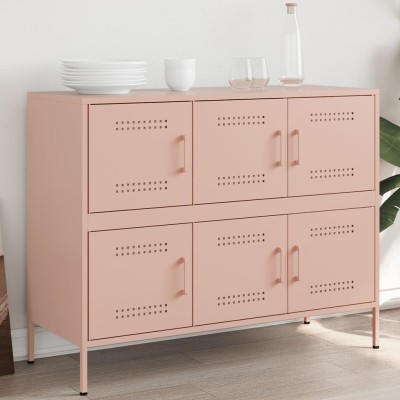 Side cabinet, pink,...
