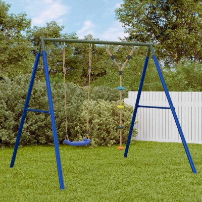Outdoor swing set with...