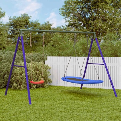 Outdoor swing set with...