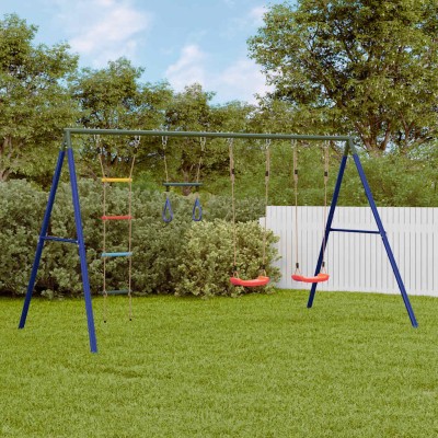 Outdoor swing set with...