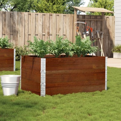 Garden bed, brown,...