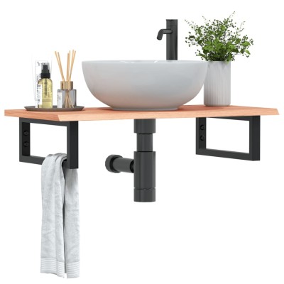 Washbasin shelf, steel and...