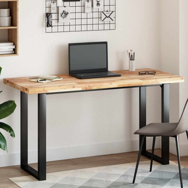 Table top, 140x60x4cm, solid acacia, rectangular