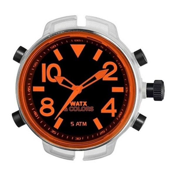 Unisex Pulkstenis Watx & Colors RWA3702 Oranžs (Ø 49 mm)