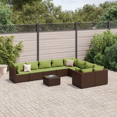 Garden set with cushions,...