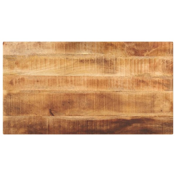 Tabletop, 110x70x2.5cm, solid mango wood, rectangular