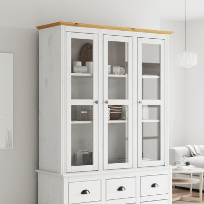 Cabinet with glass doors...
