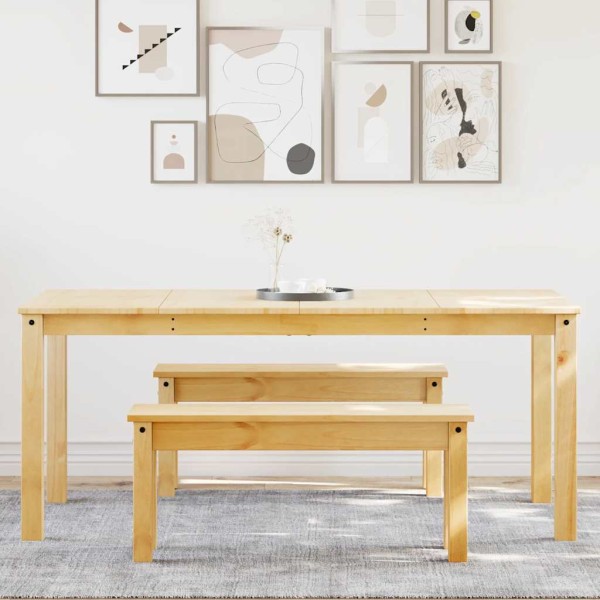 Dining set PANAMA, 3 parts, solid pine