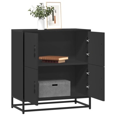 sideboard black 68x35x76 cm...
