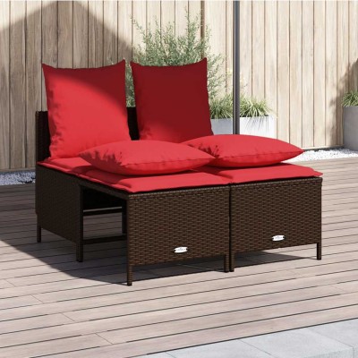 4-piece garden sofa set...