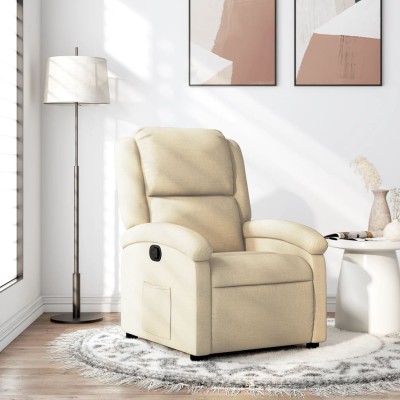 Reclining chair, cream...