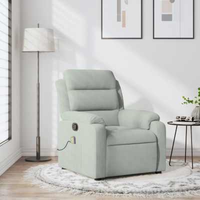 Massage reclining chair,...