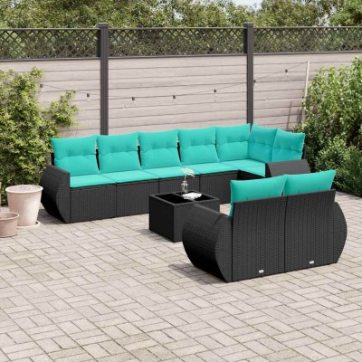 9-piece garden sofa set...