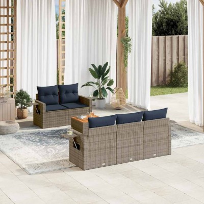 6-piece garden sofa set...