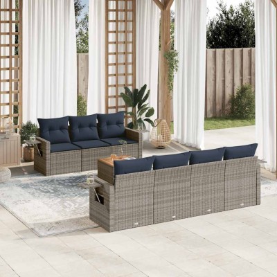8-piece garden sofa set...