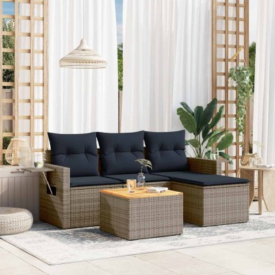 5-piece garden sofa set...