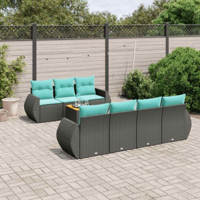 8-piece garden sofa set...