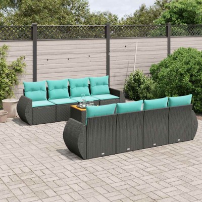9-piece garden sofa set...
