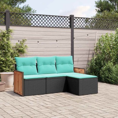 4-piece garden sofa set...