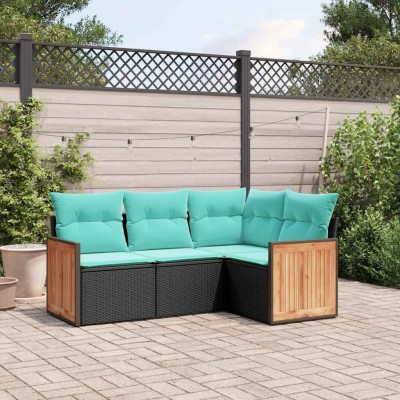 4-piece garden sofa set...