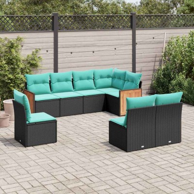 8-piece garden sofa set...