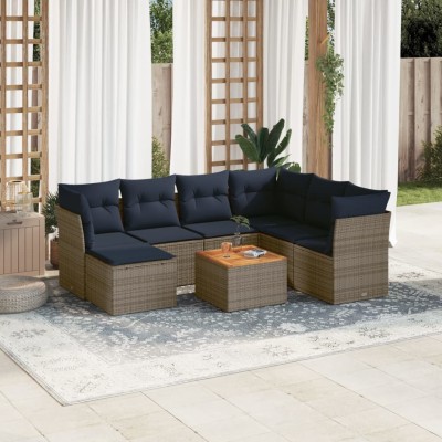 8-piece garden sofa set...