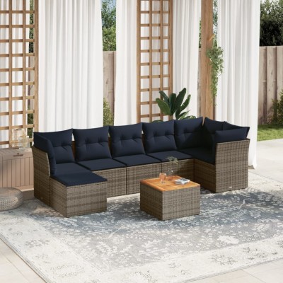 8-piece garden sofa set...