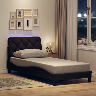 Bed frame with LED light,...