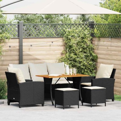 6-piece garden sofa set...