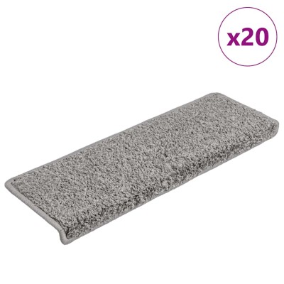 Stair mats, 20 pcs., gray,...