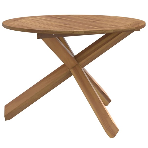 Garden table, Ø109x74 cm, solid teak