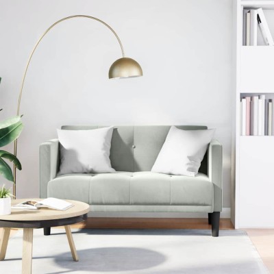 Dvivietė sofa, šviesiai...