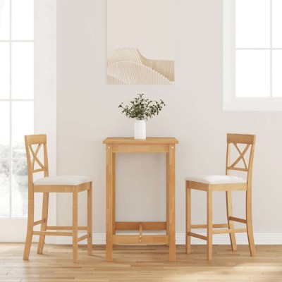 Bar stools with cushions, 2...