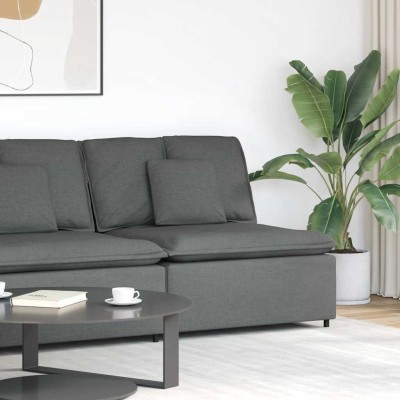 Modular sofa with cushions,...