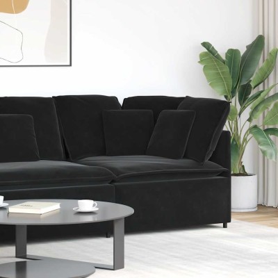Modulinė kampinė sofa su...