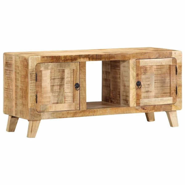 TV cabinet, 105x46x32 cm, solid mango wood