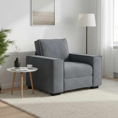 Sofa-kėdė, tamsiai pilka,...