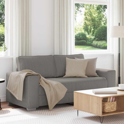 Double sofa, light gray,...