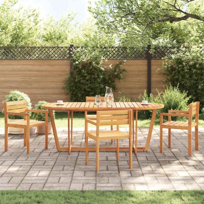 Garden dining table, oval,...